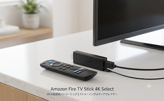Amazon Fire TV Stick 4K Selectのリアルな感想・レビュー